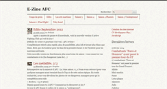 Desktop Screenshot of ezine.fighting-club.com
